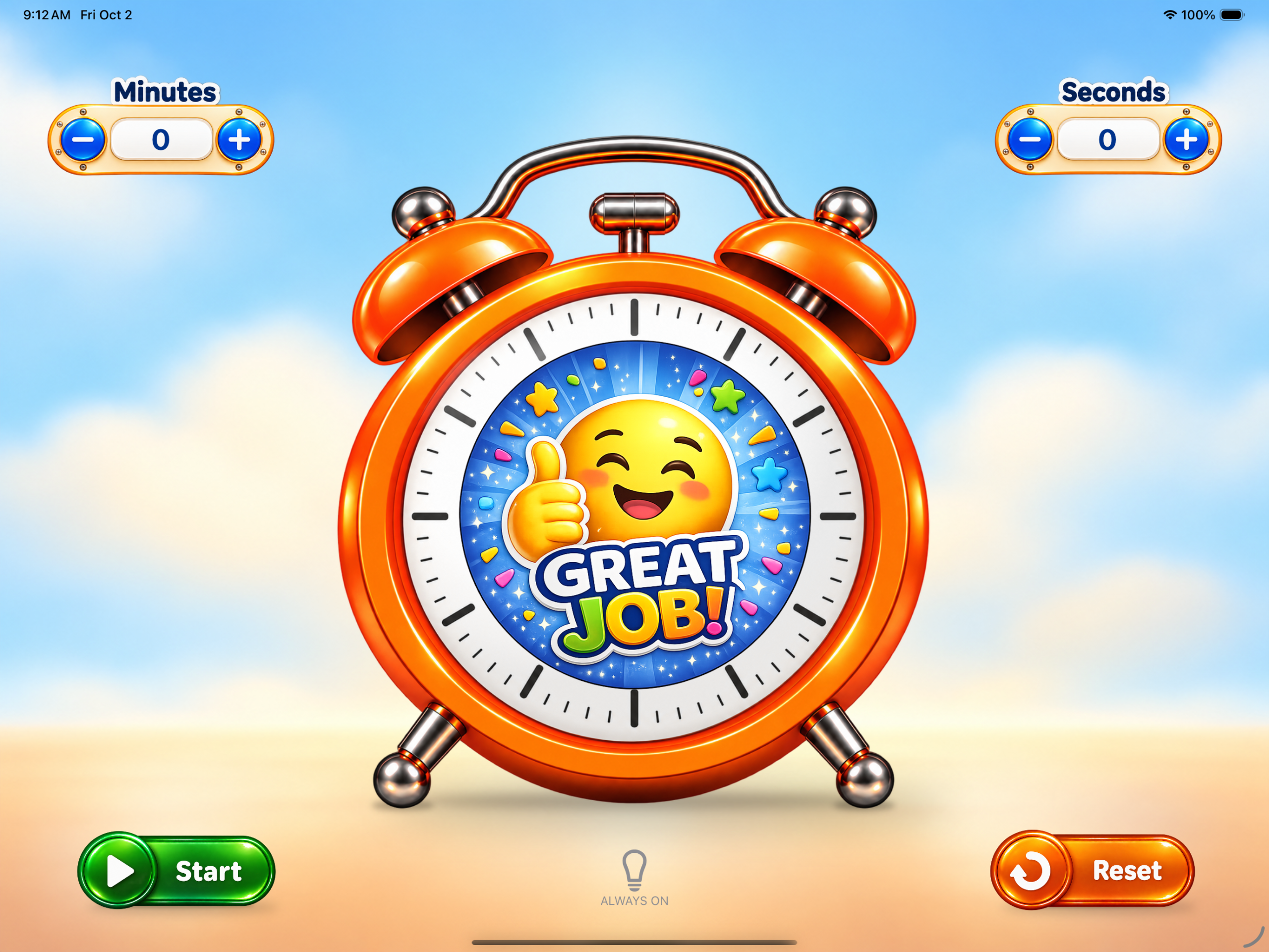 iWait tutorial step 2